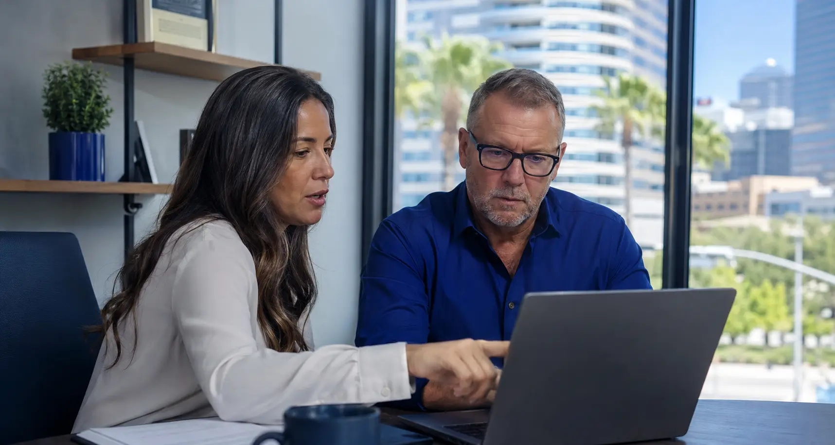 Juno Marketing reviewing local SEO performance for a Tampa-area business